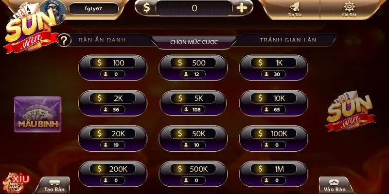 Mậu Binh Sunwin - Khám Phá Game Bài Đổi Thưởng Hấp Dẫn 4 Sunwin Mẹo chơi Mậu binh Sunwin giúp tăng tỷ lệ thắng lớn cực hiệu quả
